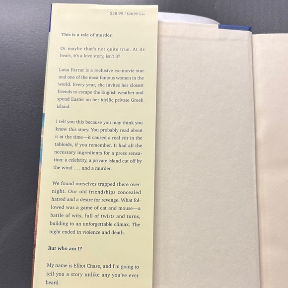 The Fury by Alex Michaelides Hardcover - Picture 2 of 2